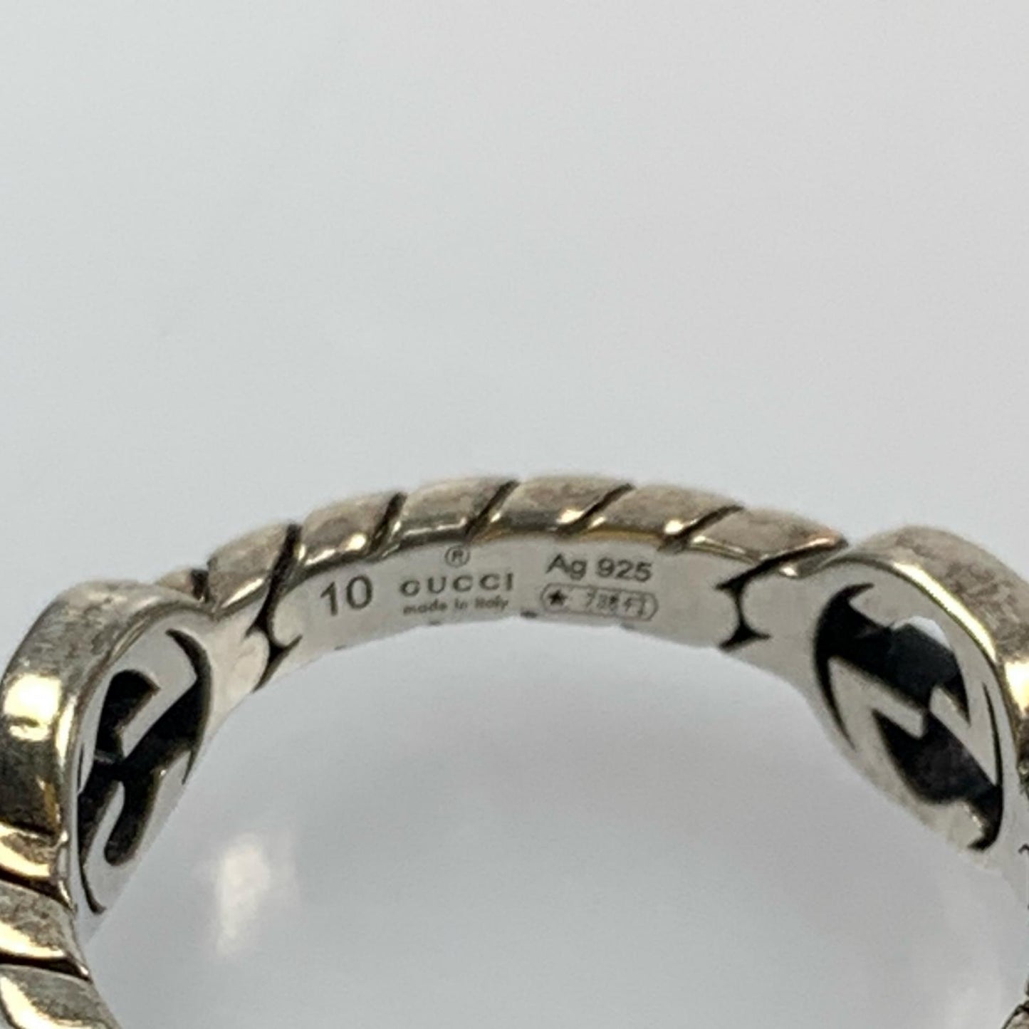 Used GUCCI | Interlocking G Ring 661523 Size: #9.5