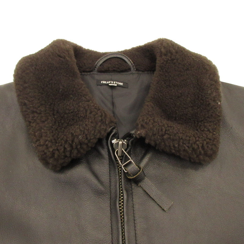 Used] FREAK'S STORE | G-1 Leather 153-1509 Black Size: M