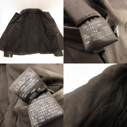 Used Jack Rose Leather 240730L LUV MAISON Black Size: 46