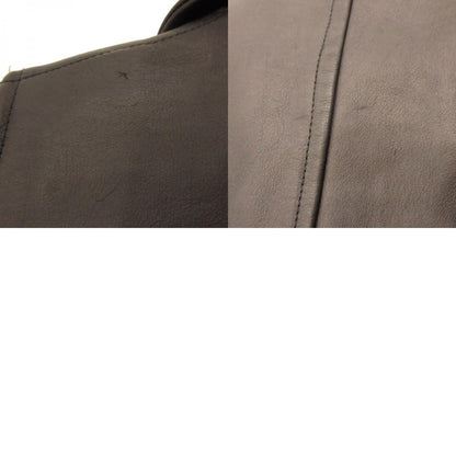 Used Jack Rose Leather 240730L LUV MAISON Black Size: 46