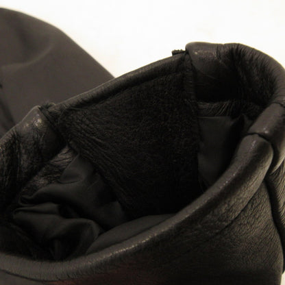Used Jack Rose Leather 240730L LUV MAISON Black Size: 46