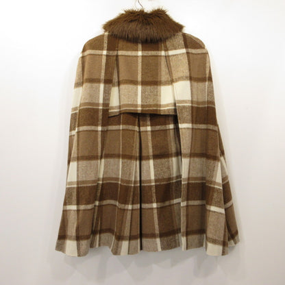 eimy istoire | Eimy istoire Warmy Check Duffle Cape Coat Outerwear 1123500079-0 Size: F