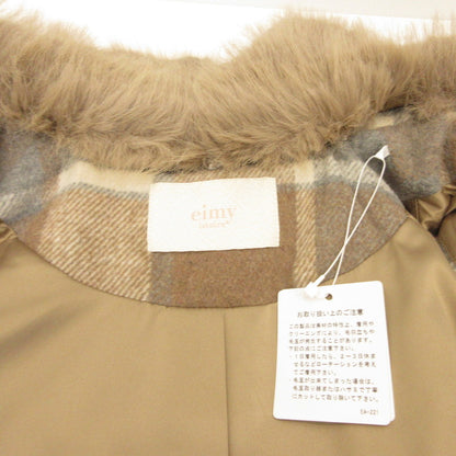 eimy istoire | Eimy istoire Warmy Check Duffle Cape Coat Outerwear 1123500079-0 Size: F