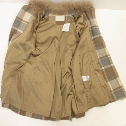 eimy istoire | Eimy istoire Warmy Check Duffle Cape Coat Outerwear 1123500079-0 Size: F