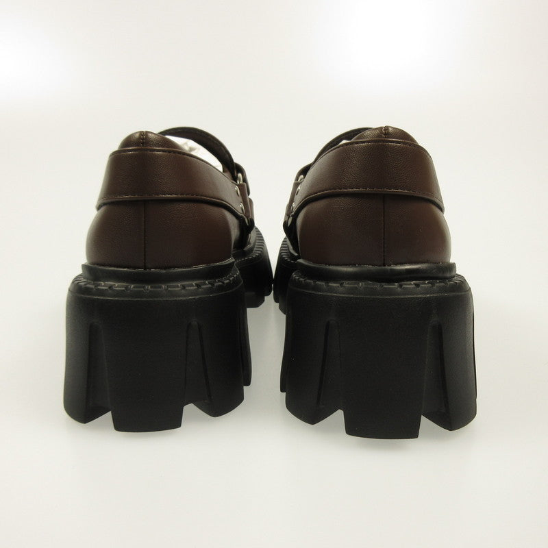 Used] eimy istoire | Eimy Istoire Biker Design Loafers Loafers 1125169030-0 Brown Size: S