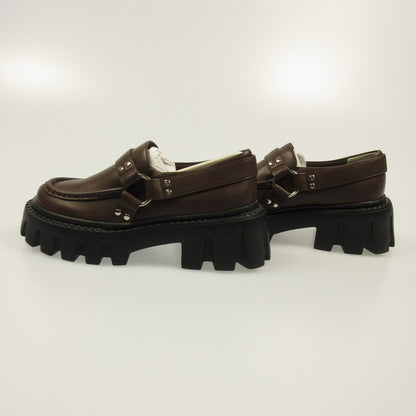 Used] eimy istoire | Eimy Istoire Biker Design Loafers Loafers 1125169030-0 Brown Size: S