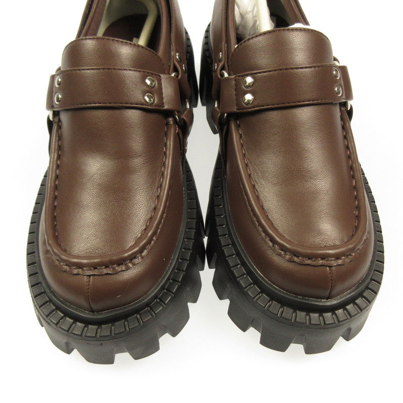 Used] eimy istoire | Eimy Istoire Biker Design Loafers Loafers 1125169030-0 Brown Size: S