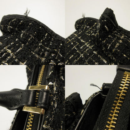 【Used】Samantha Vega | Samantha Vega Tweed Frill Tote (Small) Other Bags Black