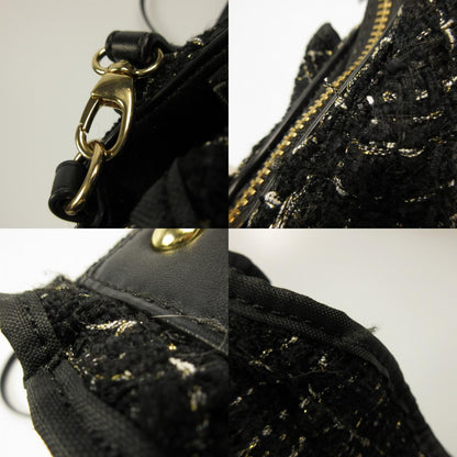 【Used】Samantha Vega | Samantha Vega Tweed Frill Tote (Small) Other Bags Black