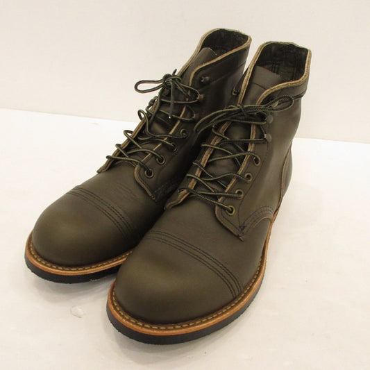 【中古】RED WING | レッドウィング IRON RANGER ブーツ 8078 2024年製 カーキ 26cm
