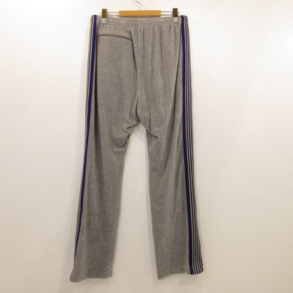 [Used] Needles | Needles Narrow Track Pant - C/PE Velour Pants KP227 Gray Size: M