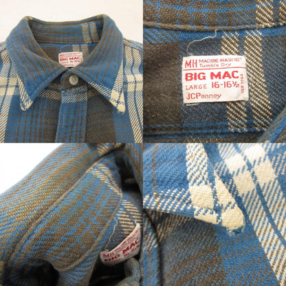 [Used] BIG MAC | Big Mac Long-Sleeve Shirt Year: 70s Size: 16