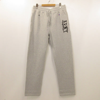 Used】STUSSY | Stussy ARMY REVERSE WEAVE Pants ×Champion Gray Size: XL