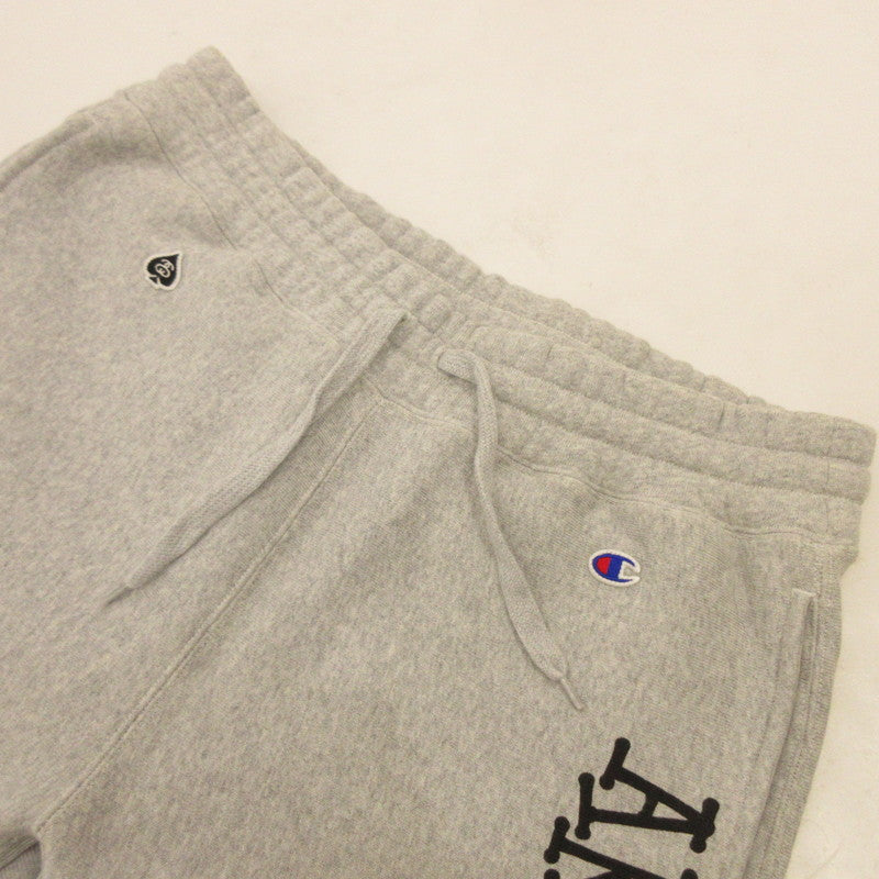 Used】STUSSY | Stussy ARMY REVERSE WEAVE Pants ×Champion Gray Size: XL
