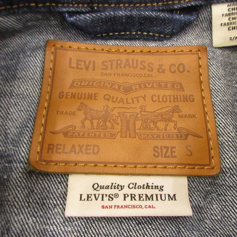 Used] Levi's | リーバイス TYPE 1 TRUCKER Denim A3174-0002 Blue Size: S