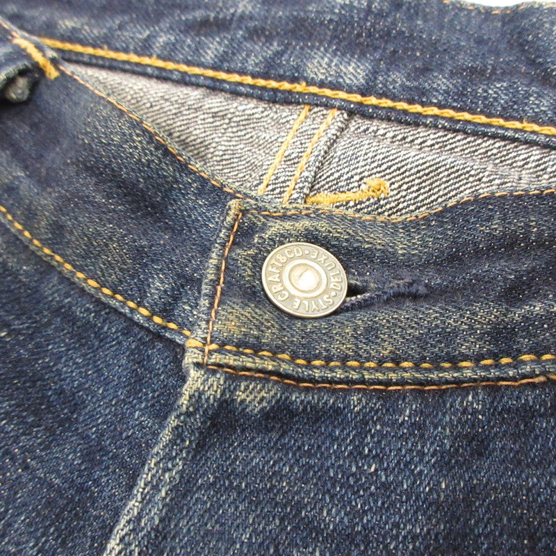 [Used] EVISU | Evisu New Ebisu Head Denim Pants LOT2007 Blue Size: 34
