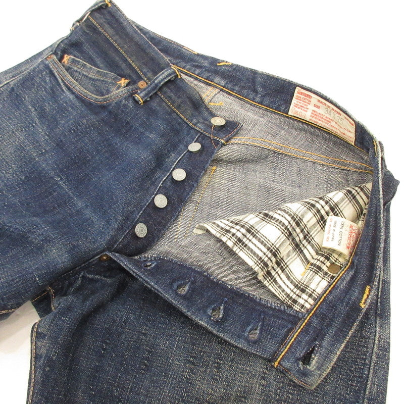 [Used] EVISU | Evisu New Ebisu Head Denim Pants LOT2007 Blue Size: 34