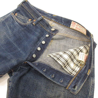 [Used] EVISU | Evisu New Ebisu Head Denim Pants LOT2007 Blue Size: 34