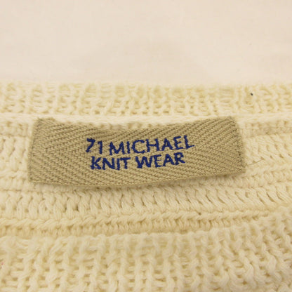 [Used] CROCHET STRIPED PULLOVER Sweater MC251K025 Size: M