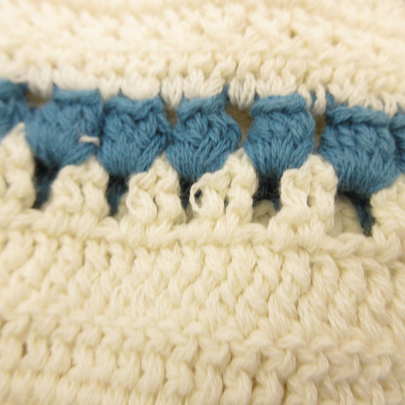 [Used] CROCHET STRIPED PULLOVER Sweater MC251K025 Size: M