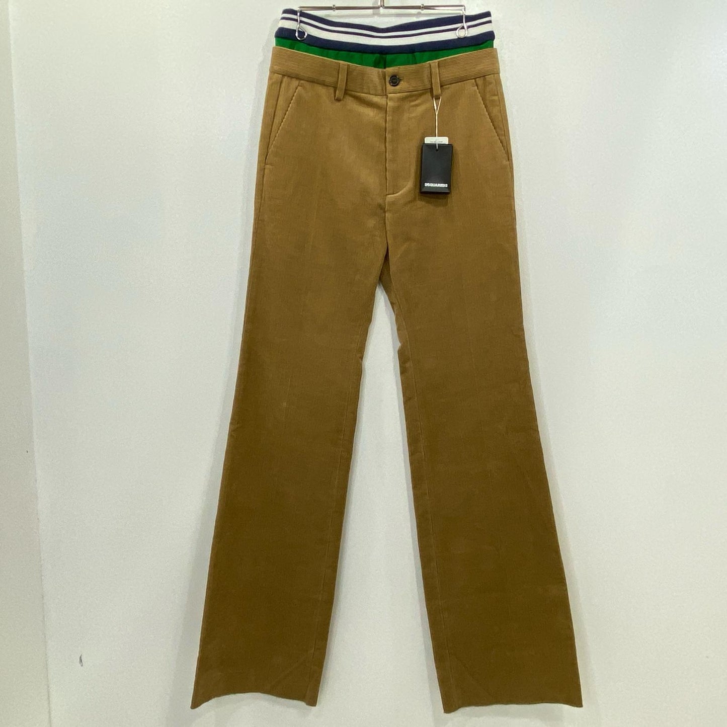 DSQUARED2 | ディースクエアード パンツ S71KB0551 コーデュロイパンツ 2023S/S 国内正規品 キャメル サイズ：44【姫路東店】