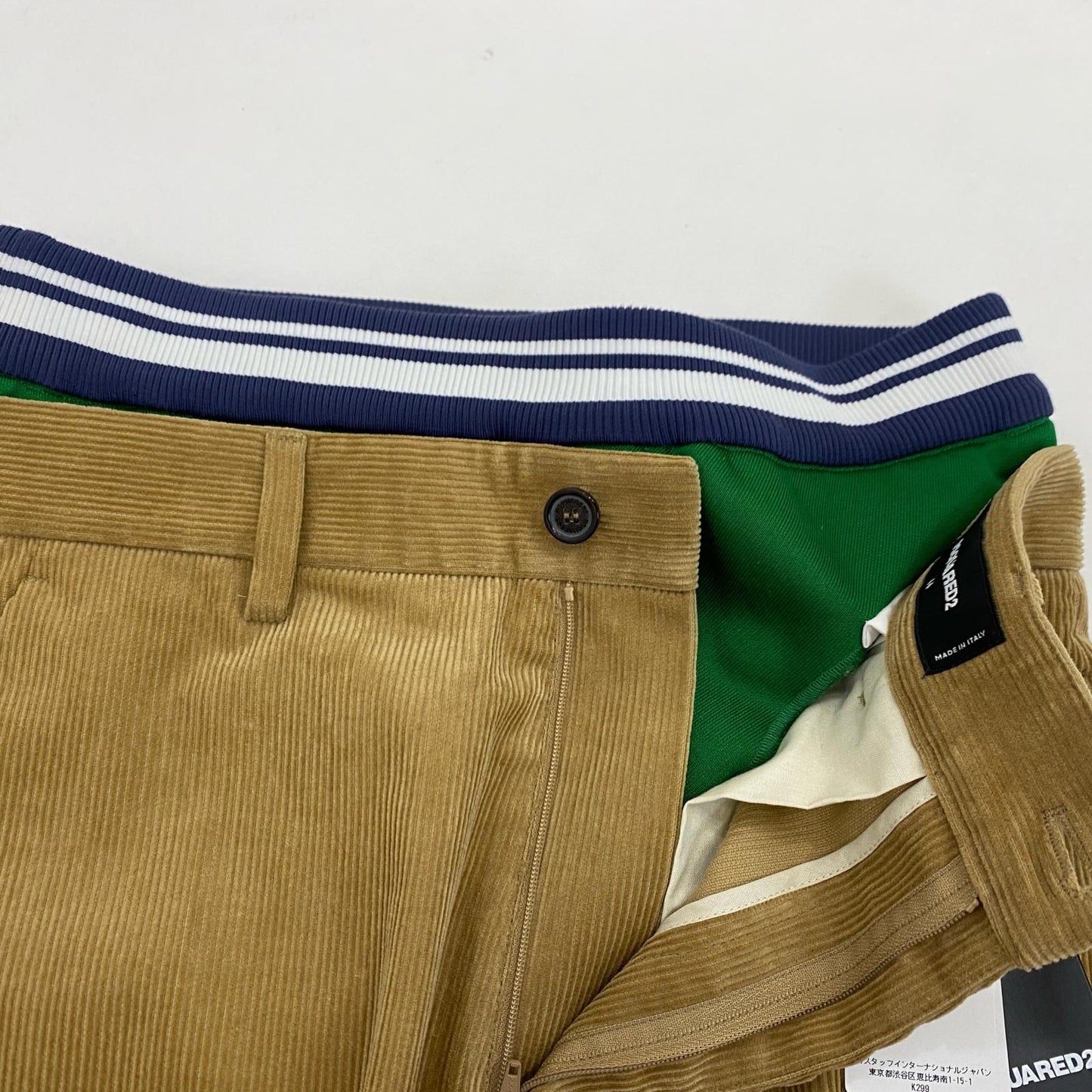 DSQUARED2 | ディースクエアード パンツ S71KB0551 コーデュロイパンツ 2023S/S 国内正規品 キャメル サイズ：44【姫路東店】