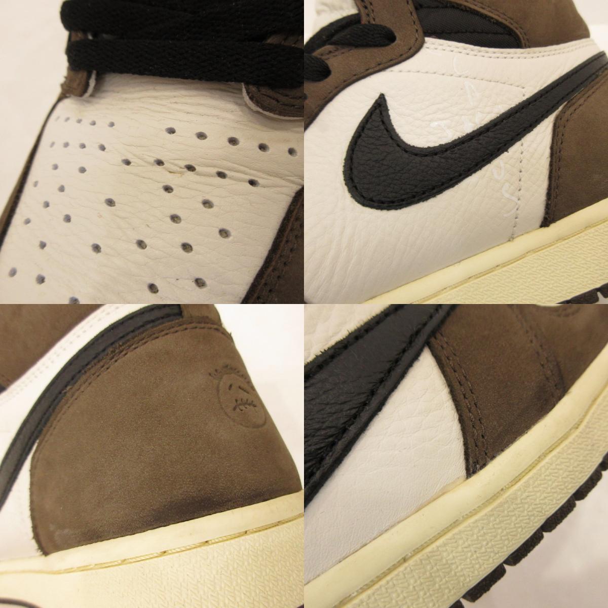 [Used] NIKE | Nike AIR JORDAN 1 HI OG TS SP Sneakers CD4487-100 Khaki 28.5cm