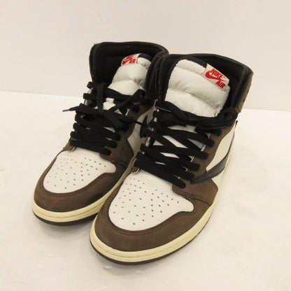 [Used] NIKE | Nike AIR JORDAN 1 HI OG TS SP Sneakers CD4487-100 Khaki 28.5cm