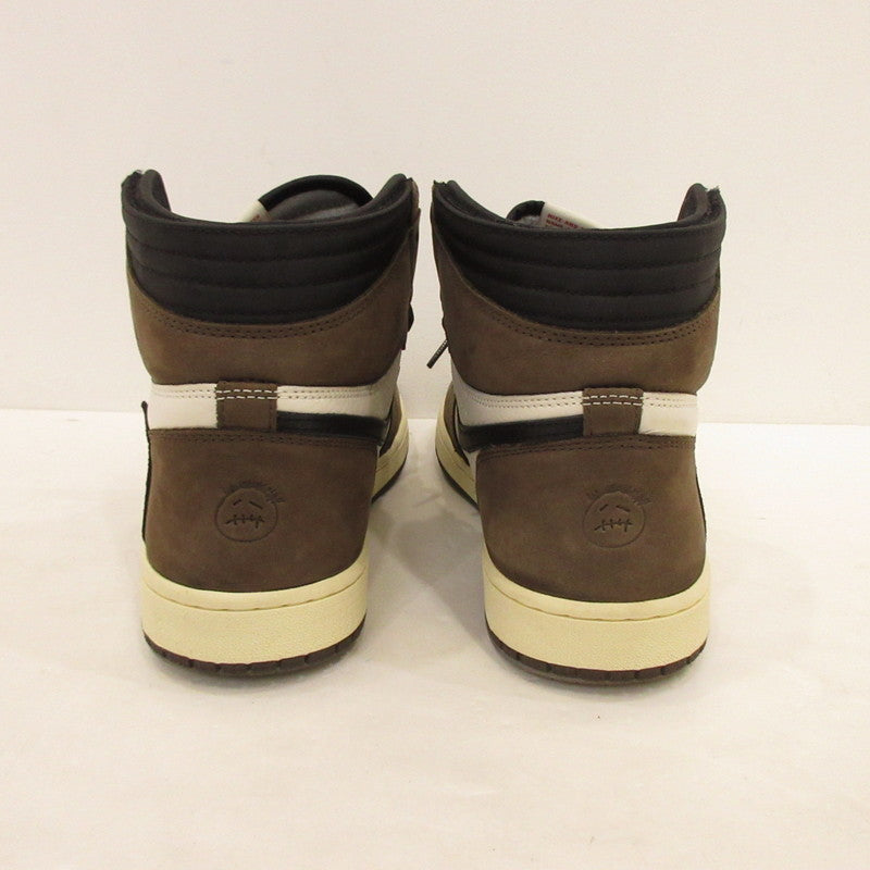 [Used] NIKE | Nike AIR JORDAN 1 HI OG TS SP Sneakers CD4487-100 Khaki 28.5cm