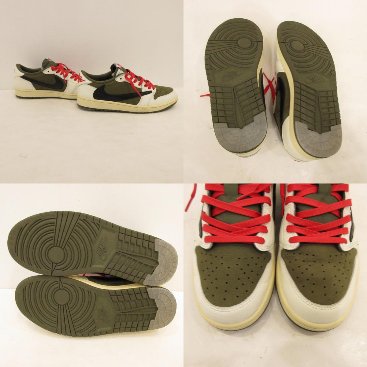 [Used] NIKE | Nike AIR JORDAN 1 LOW OG SP REVERSE OLIVE Sneakers DM7866-200 Olive 28.5cm