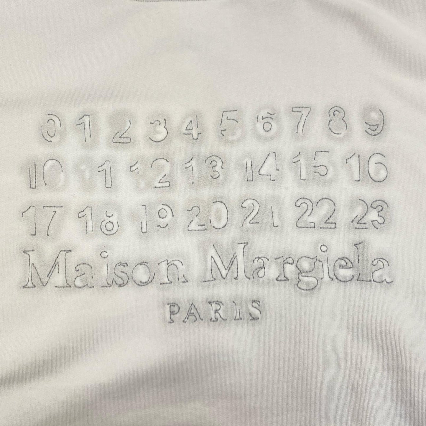 Maison Margiela | メゾンマルジェラ スウェット S50GU0230 スウェットシャツ 2025S/S アイボリー サイズ：M【姫路東店】