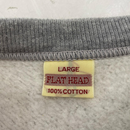 【Used】THE FLAT HEAD | The Flat Head Sweatshirt Gray Size: L