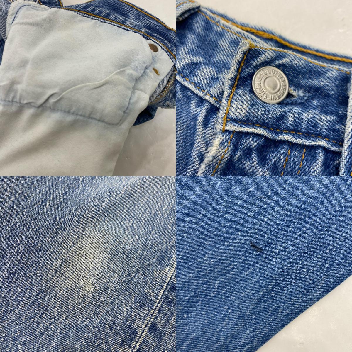 【中古】Levi's | リーバイス 501 デニムパンツ 501-0115 90s サイズ:W31 ブルー