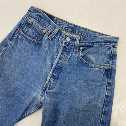 【中古】Levi's | リーバイス 501 デニムパンツ 501-0115 90s サイズ:W31 ブルー