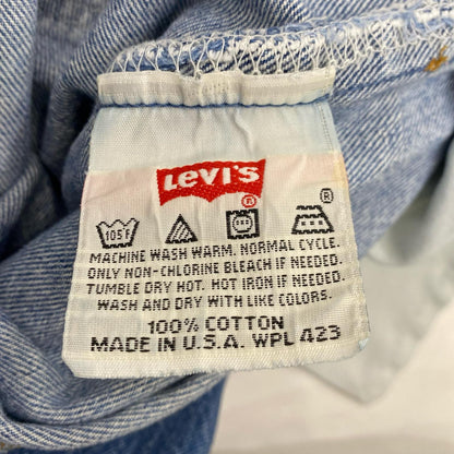 【中古】Levi's | リーバイス 501 デニムパンツ 501-0115 90s サイズ:W31 ブルー