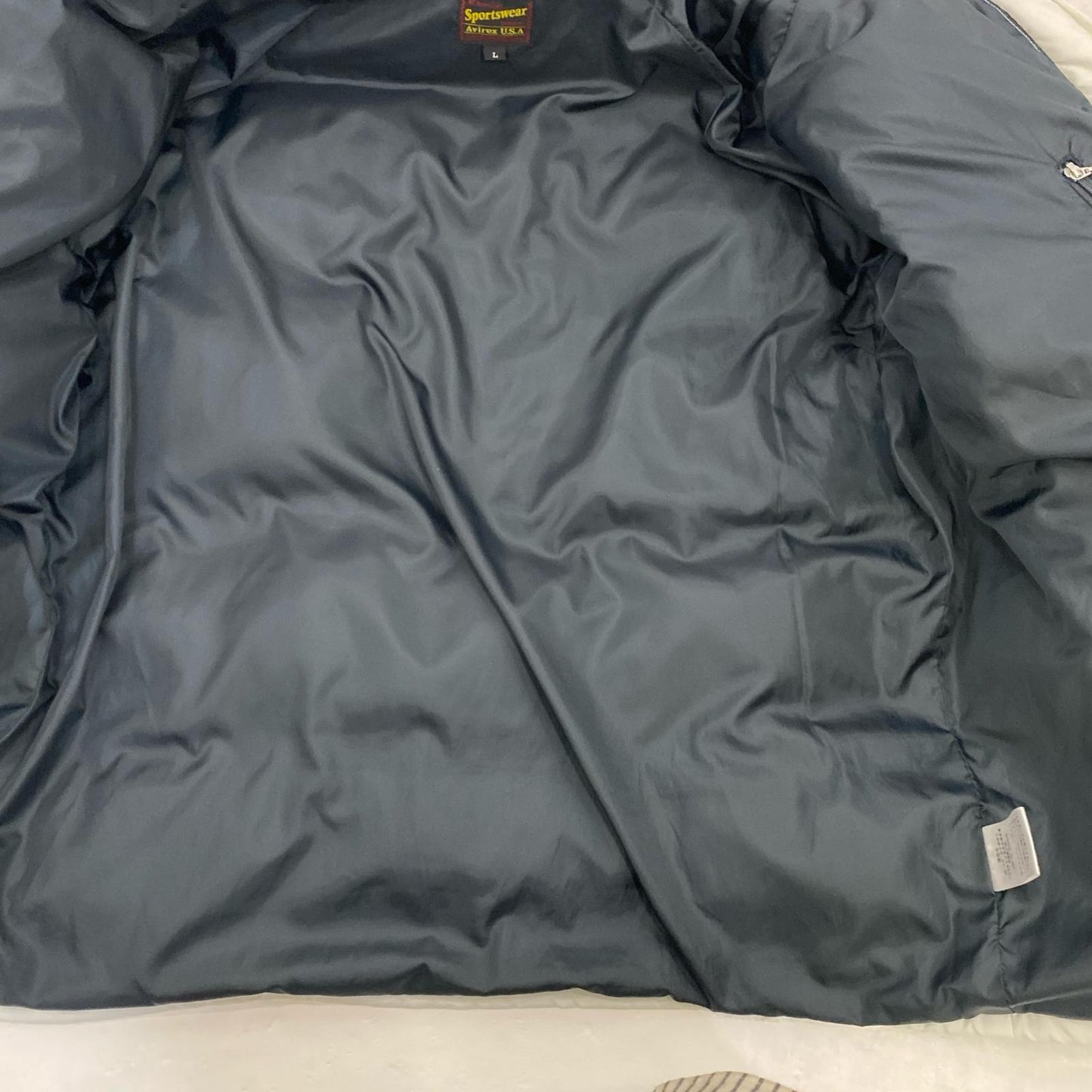 [Used] AVIREX | Avirex Padded Jacket 6162166 White Size: L