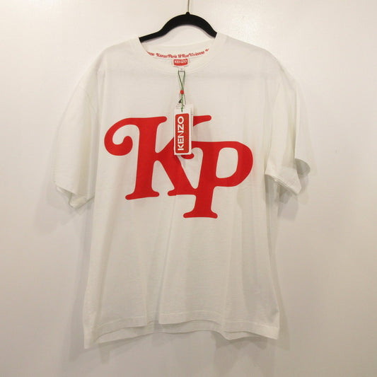 【中古】KENZO | ケンゾー BY VERDY OVERSIZE TSHIRT 半袖Ｔシャツ FE55TS1414SY ホワイト サイズ：M