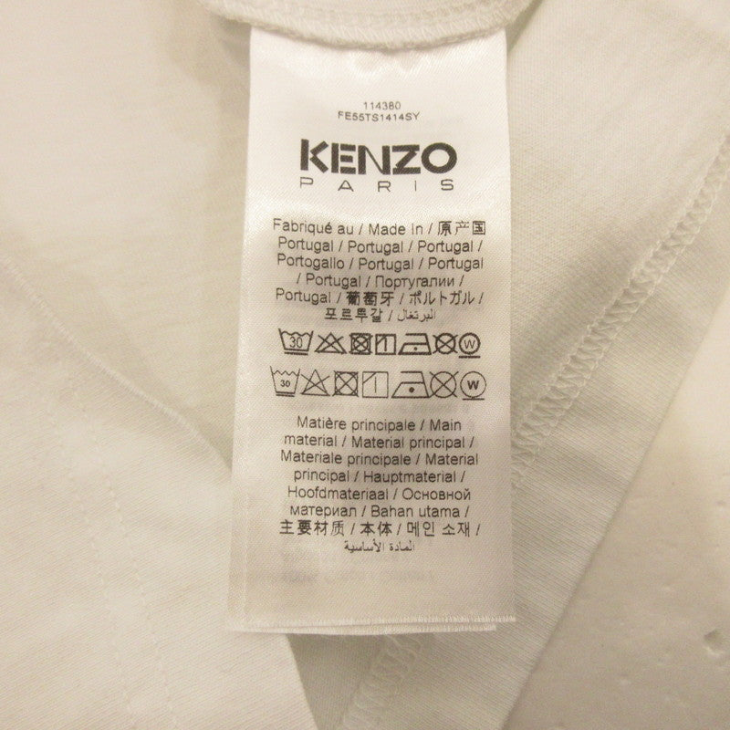 Used] KENZO | KENZO BY VERDY OVERSIZE TSHIRT Short-sleeved T-shirt FE55TS1414SY White Size: M