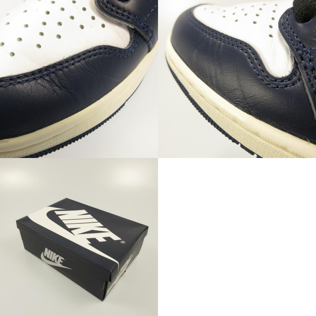[Used] NIKE | Nike AIR JORDAN 1 RETRO HIGH OG MIDNIGHT NAVY Sneakers DZ5485-401 Navy 28cm
