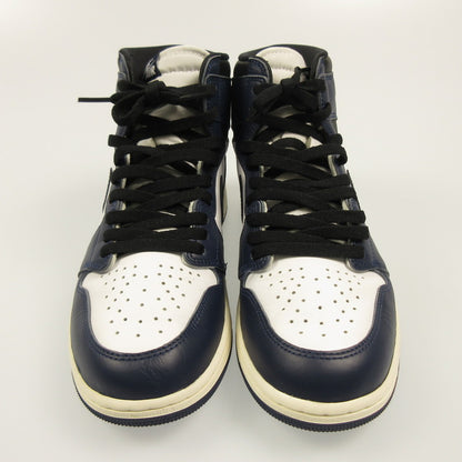 [Used] NIKE | Nike AIR JORDAN 1 RETRO HIGH OG MIDNIGHT NAVY Sneakers DZ5485-401 Navy 28cm