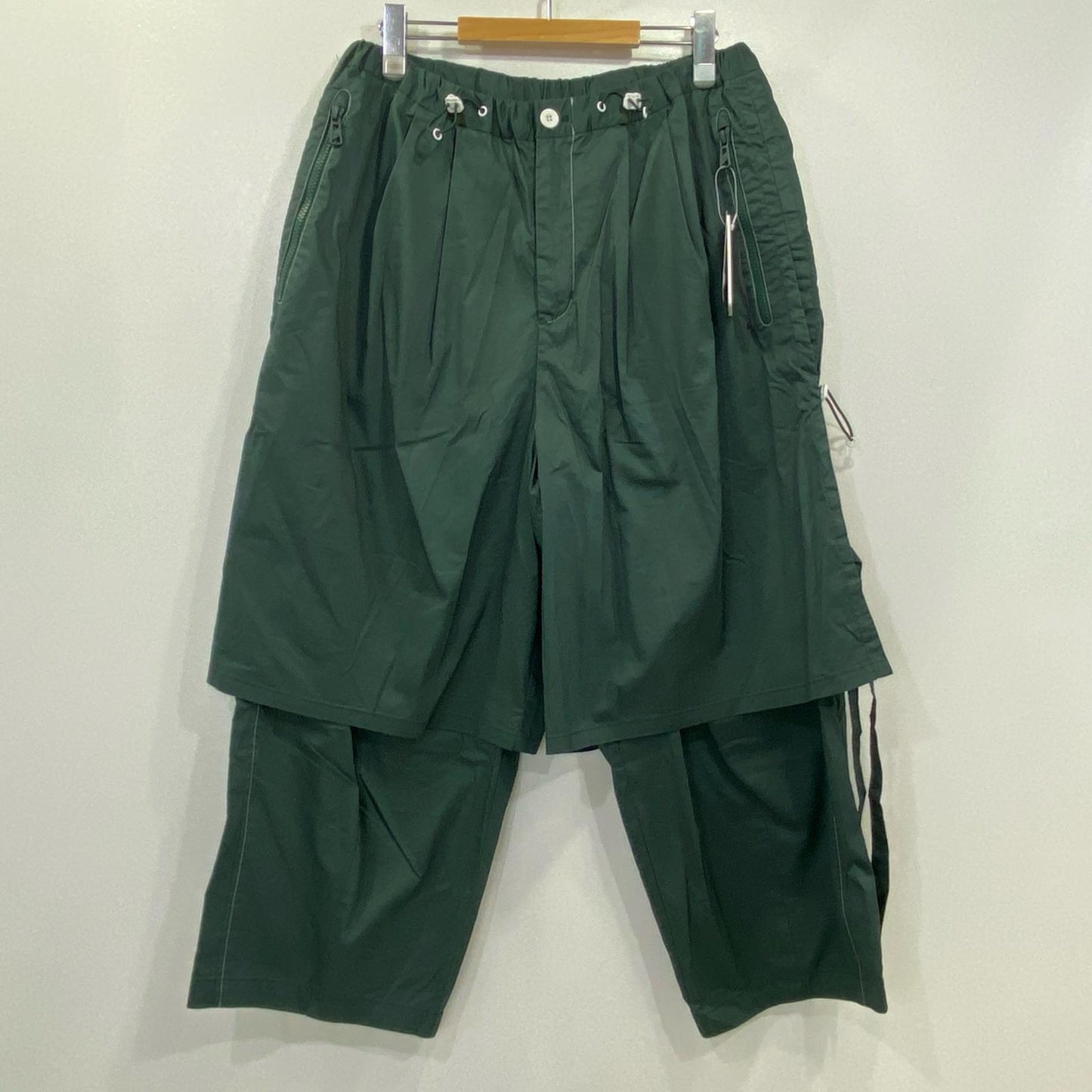 F/CE. | エフシーイー SOLOTEX PIGMENT-DYE LAYERED TROUSERS パンツ FPU03241M0001 ナイロンパンツ グリーン サイズ：M【姫路東店】