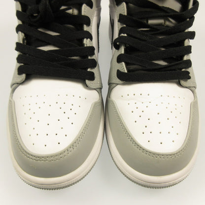 [Used] NIKE | Nike AIR JORDAN 1 MID 'LIGHT SMOKE GREY' Sneakers 554724-092 Grey 27cm