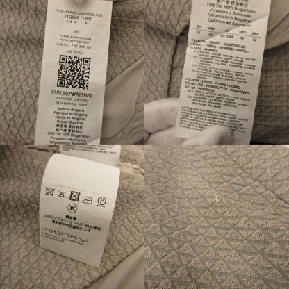 Used】Emporio Armani | Emporio Armani Tailored Jacket I1G620 I1202 Gray Size: 52