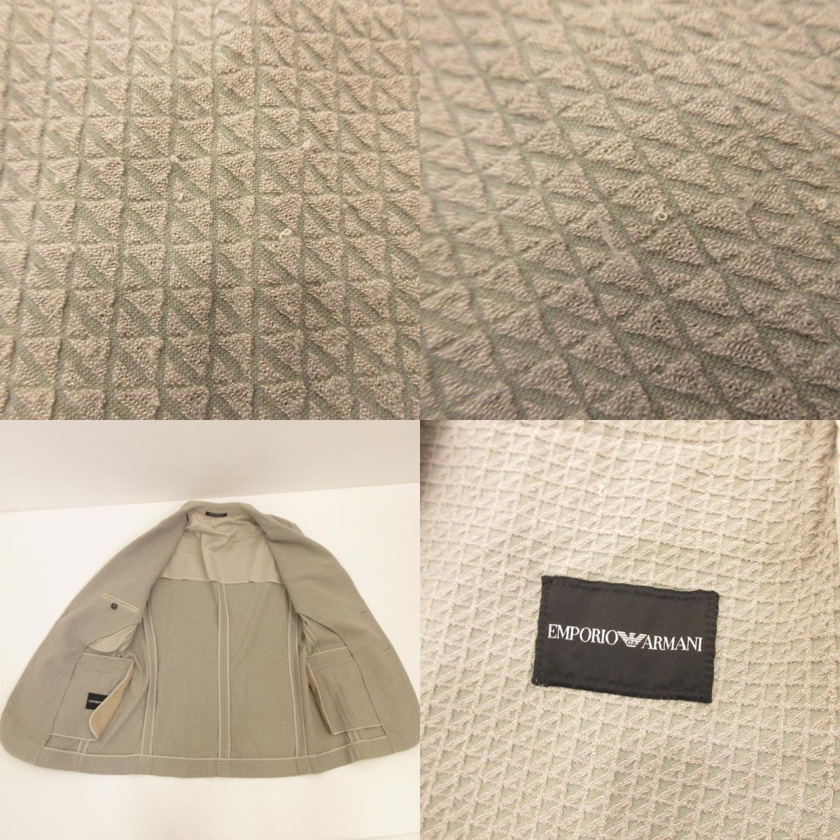Used】Emporio Armani | Emporio Armani Tailored Jacket I1G620 I1202 Gray Size: 52