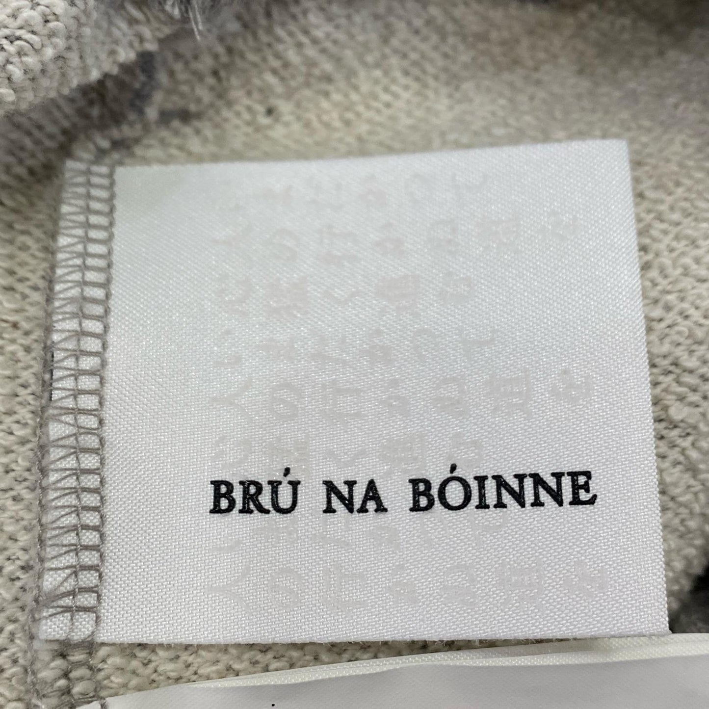 BRU NA BOINNE | ブルーナボイン in the heart パンツ 8375 スウェットパンツ グレー サイズ：XL【姫路東店】