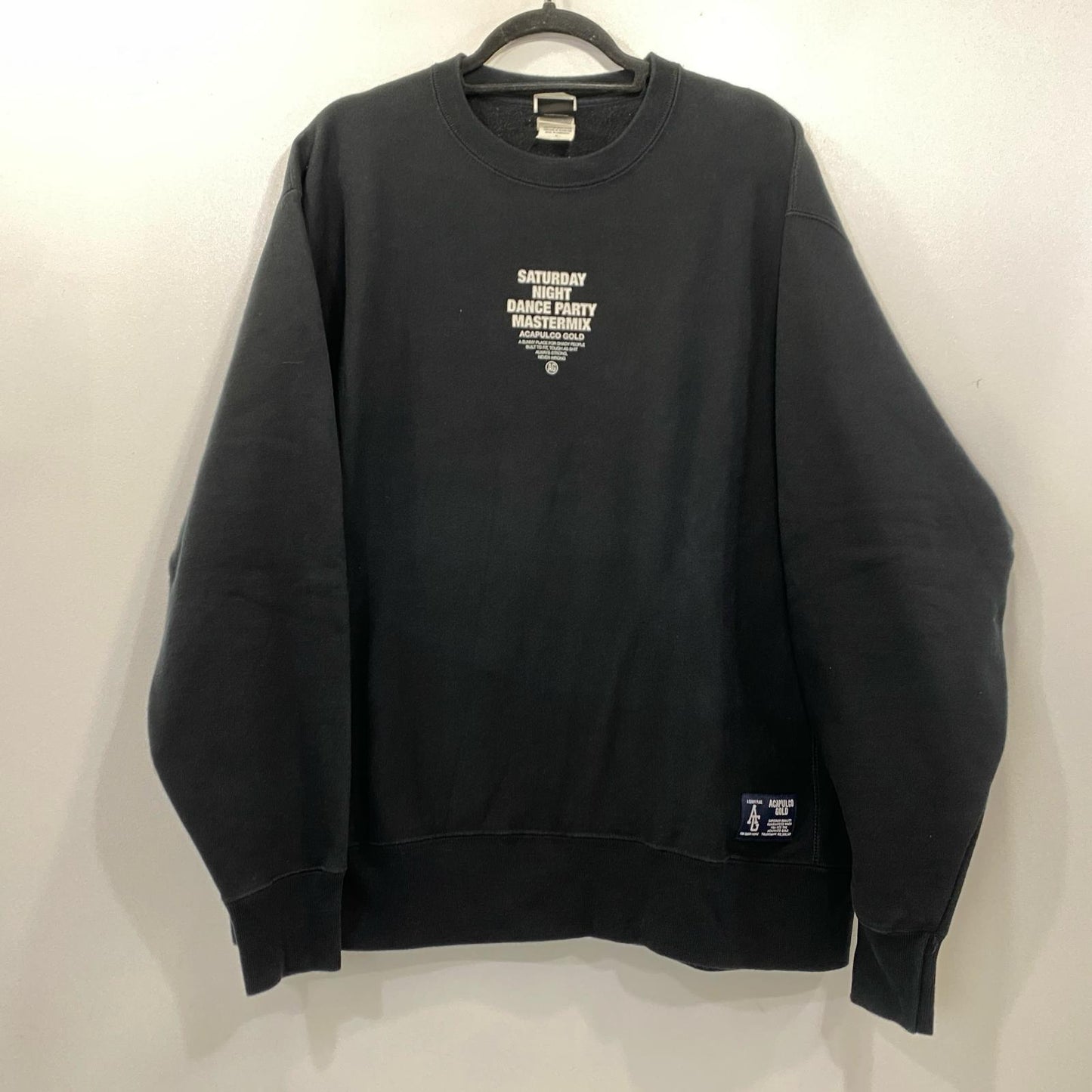 Acapulco Gold | アカプルコ　ゴールド リバースウィーブ スウェット スウェットシャツ ブラック サイズ：XL【姫路東店】