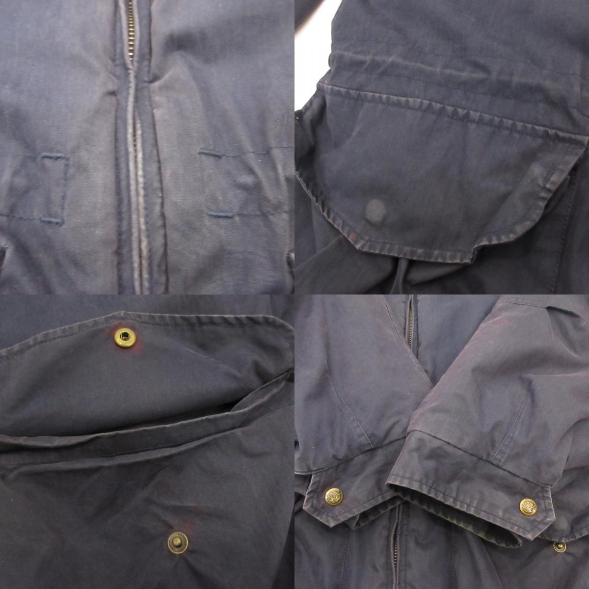Timberland | Timberland Collar Leather Hunting Jacket Other Outerwear Navy Size: M