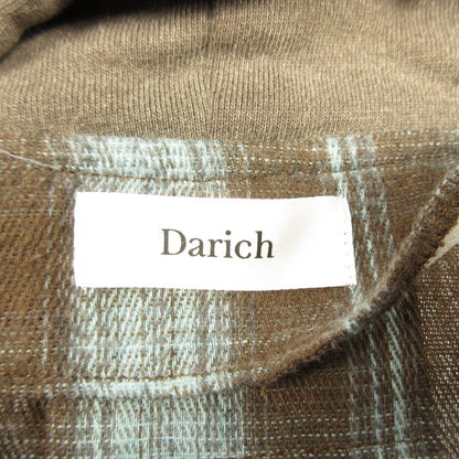 [Used] Darich | Darich Hood Docking Check Loose Shirt Long Sleeve Shirt 112511052