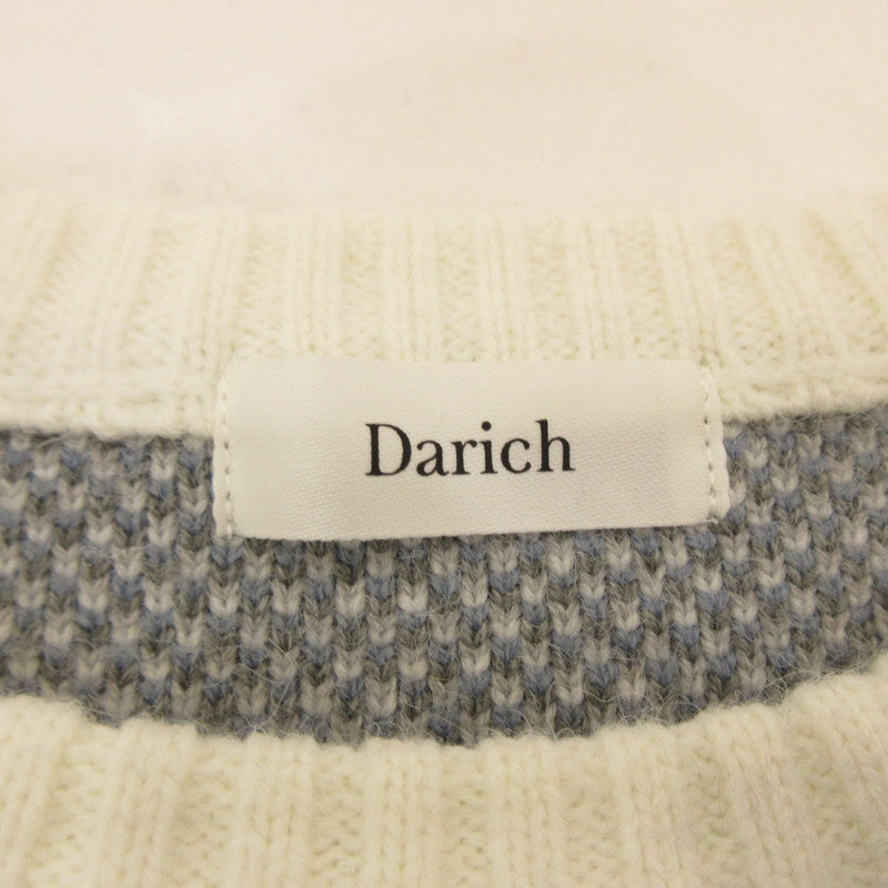 【Used】Darich | Darich Snow Motif Pullover Sweater 112341019 Size:F White