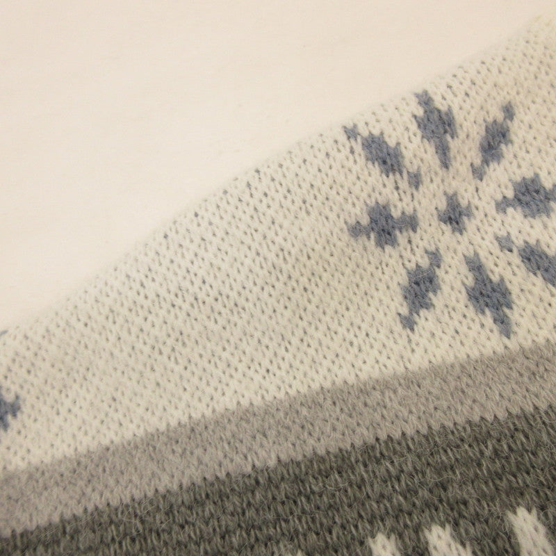 【Used】Darich | Darich Snow Motif Pullover Sweater 112341019 Size:F White